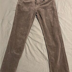 Men's Corduroy Pants in Brown